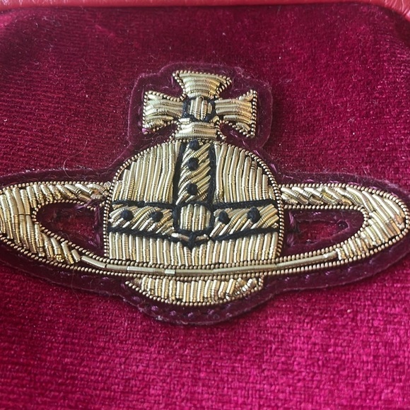 VIVIENNE WESTWOOD Red Velvet crossbody bag - Picture 6 of 10